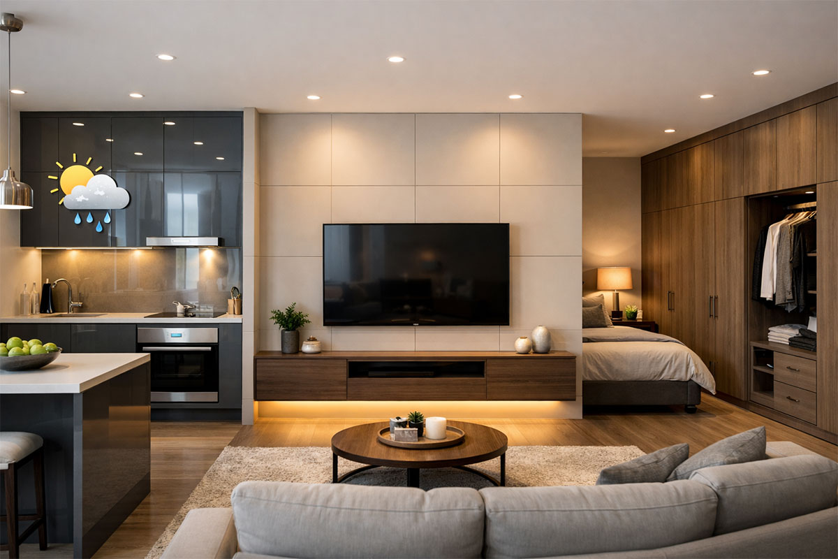 Best materials for home interiors in Ahmedabad climate